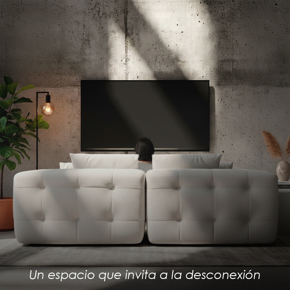 Sofá Livorno Beige 2 plazas