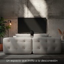 Sofá Livorno Beige 2 plazas