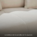 Sofá Livorno Beige 2 plazas