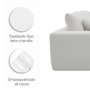 Sofá Esquinera Cloud Beige 4 plazas
