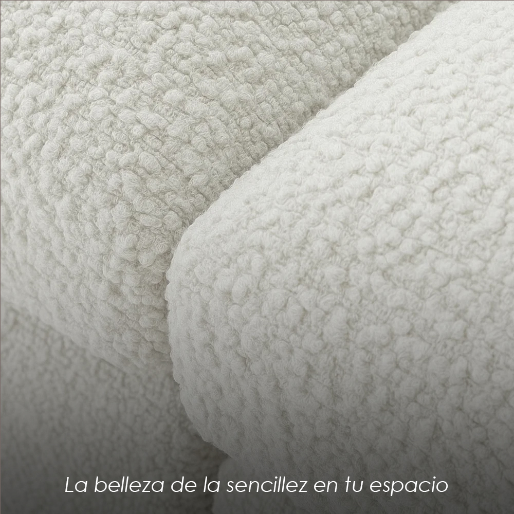 Sofá Esquinera Cloud Beige 4 plazas
