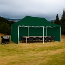 Toldo Plegable 3x4.5 con Paredes Verde