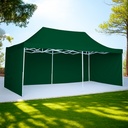 Toldo Plegable 3x4.5 con Paredes Verde