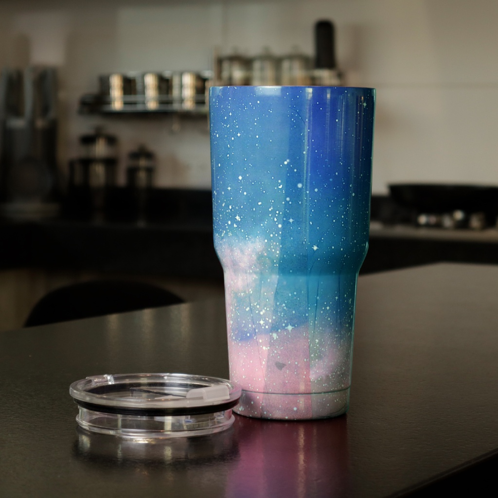 2 Termo 30 oz Cielo rosa