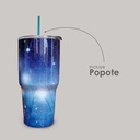 2 Termo 30 oz Galaxia azul