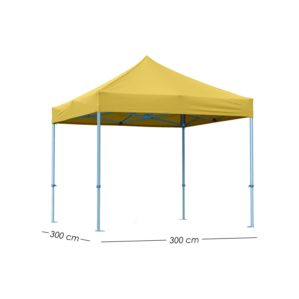 Toldo Plegable 3x3 Amarillo
