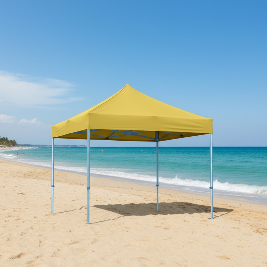 Toldo Plegable 3x3 Amarillo