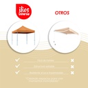 Toldo Plegable 3x3 Naranja