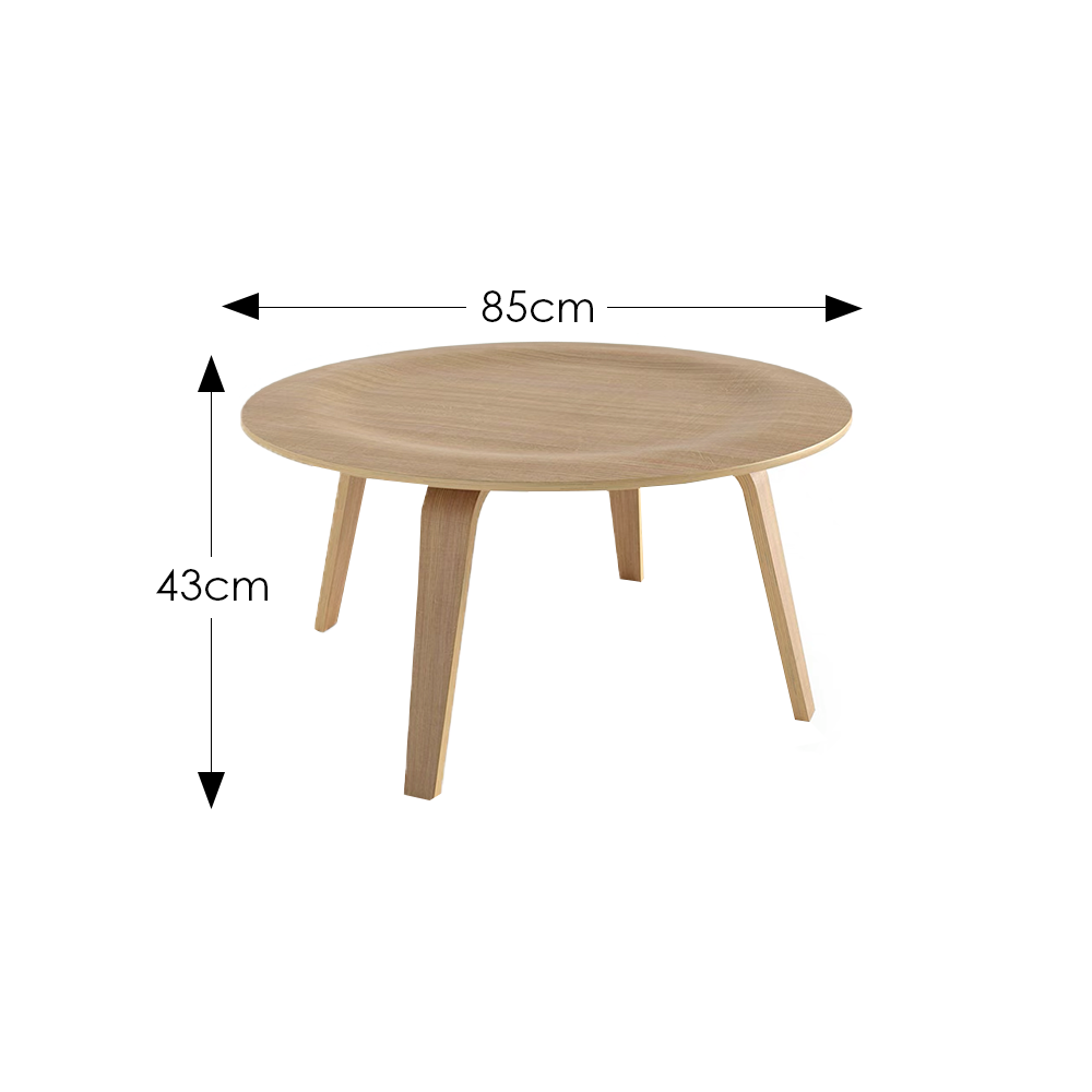 Mesa de Centro Redonda Maple