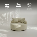 Sofá Forli Beige Individual 