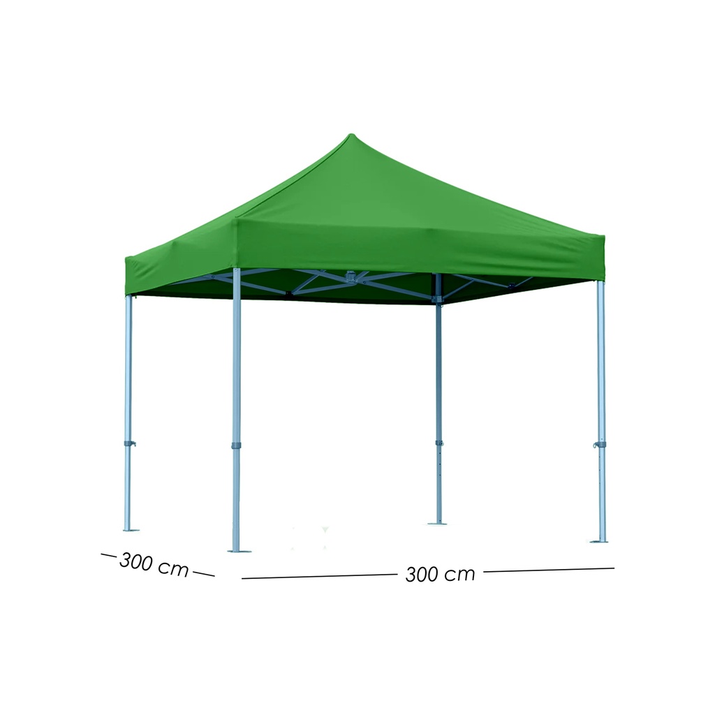 Toldo Plegable 3x3 Verde