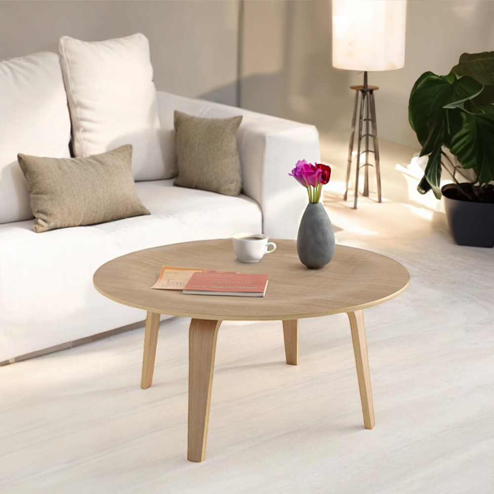 Mesa de Centro Redonda Maple