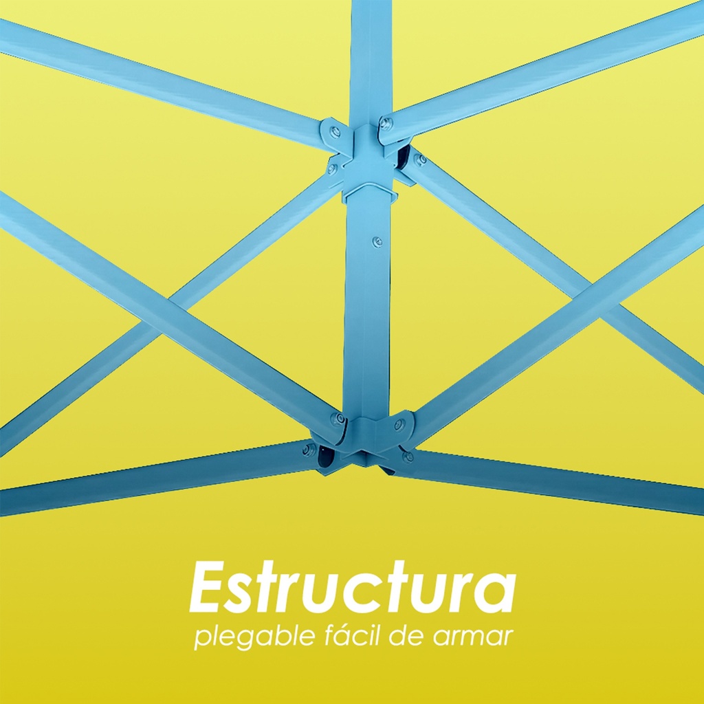 Toldo Plegable 2x3 Amarillo