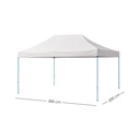 Toldo Plegable 2x3 Blanco