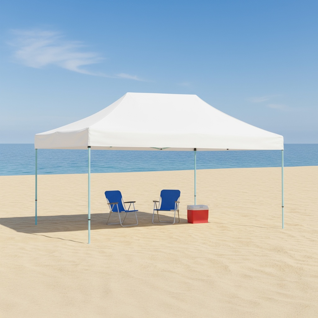 Toldo Plegable 2x3 Blanco