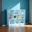 Librero organizador de 10 cubos