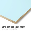 Librero organizador de 10 cubos