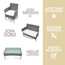 Sala de jardín (Gris)