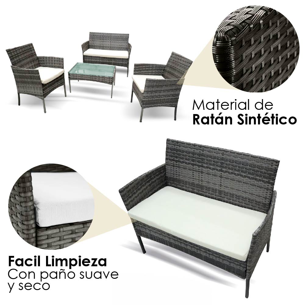 Sala de jardín (Gris)