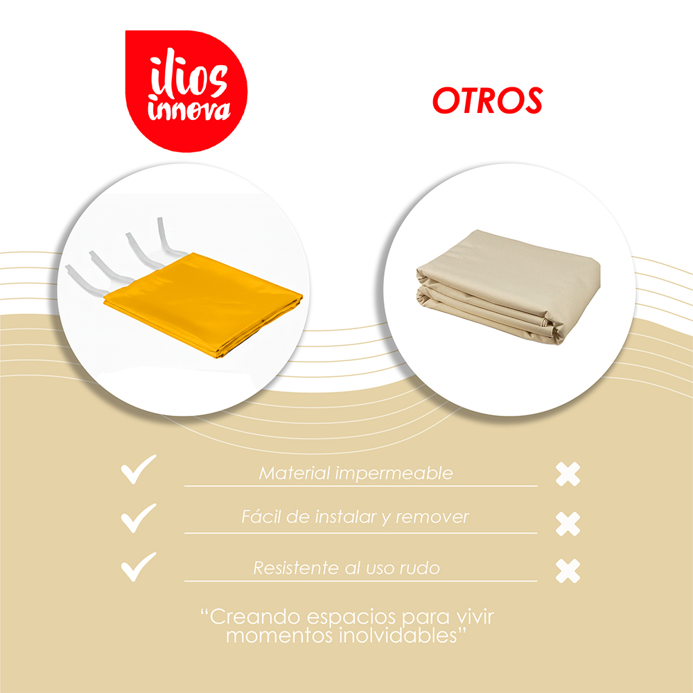 Paredes 2x2 Amarillo