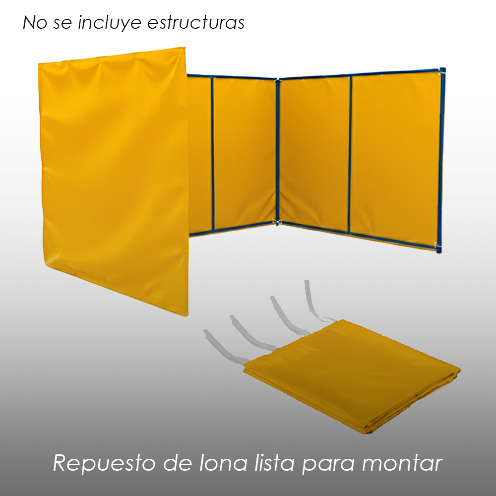 Paredes 2x3 Amarillo