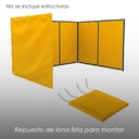 Paredes 2x3 Amarillo