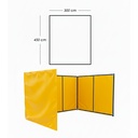 Paredes 3x4.5 Amarillo