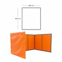 Paredes 3x4.5 Naranja