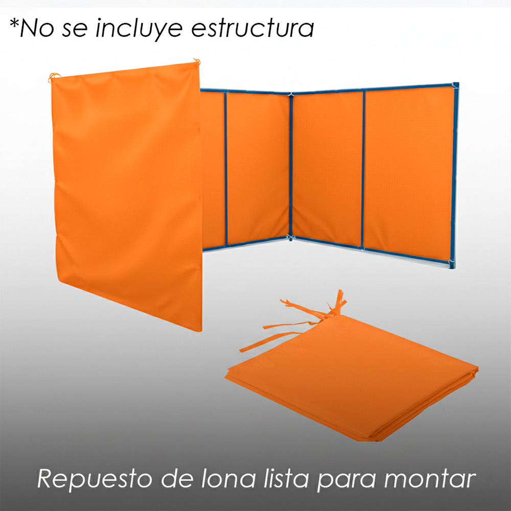 Paredes 3x4.5 Naranja