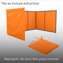 Paredes 3x4.5 Naranja
