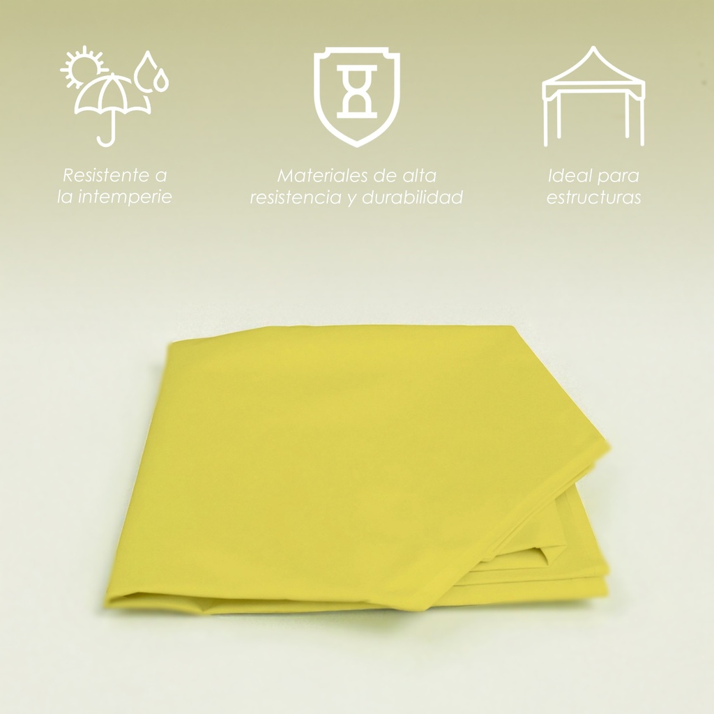 Lona 2x2 600D Amarilla