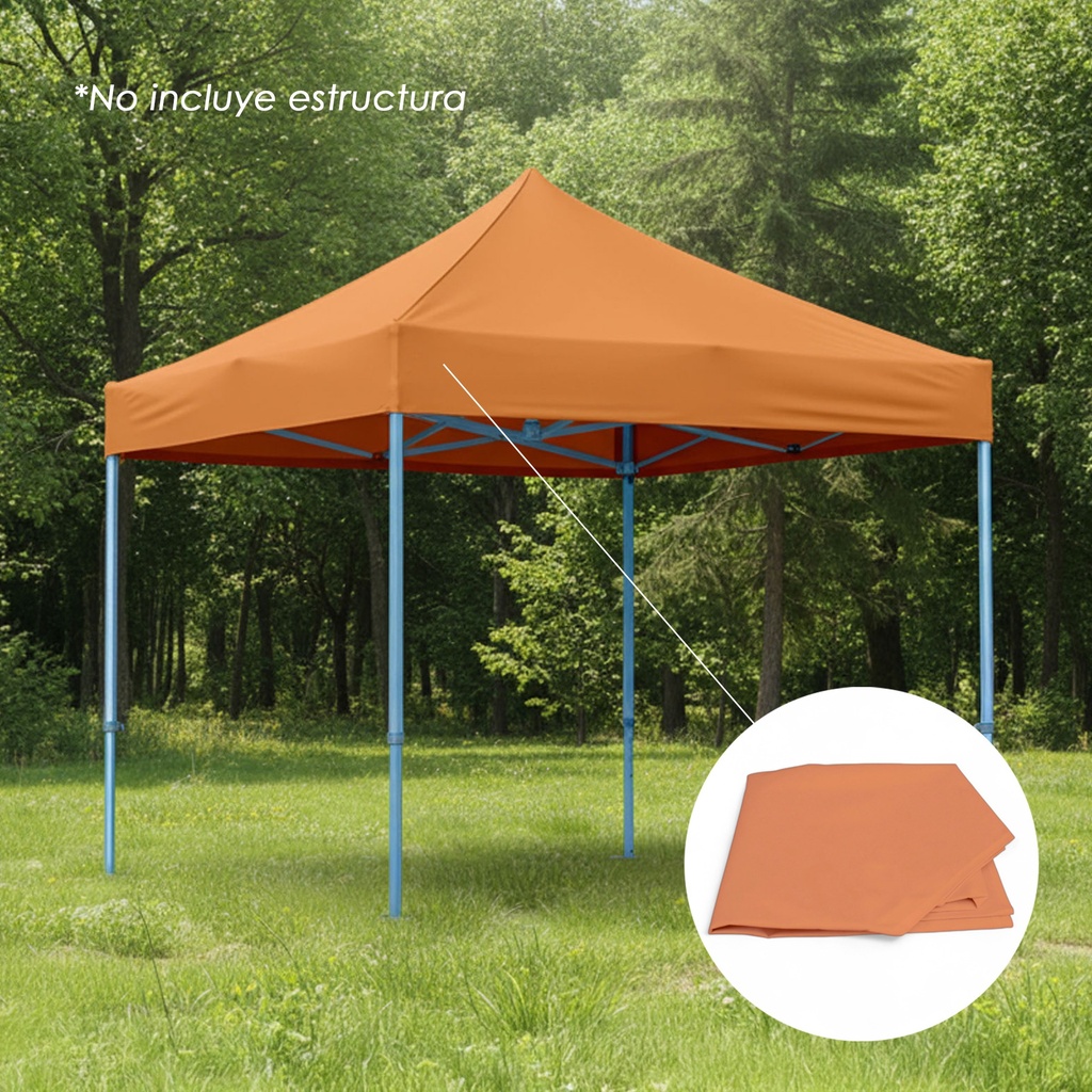 Lona 2x2 600D Naranja