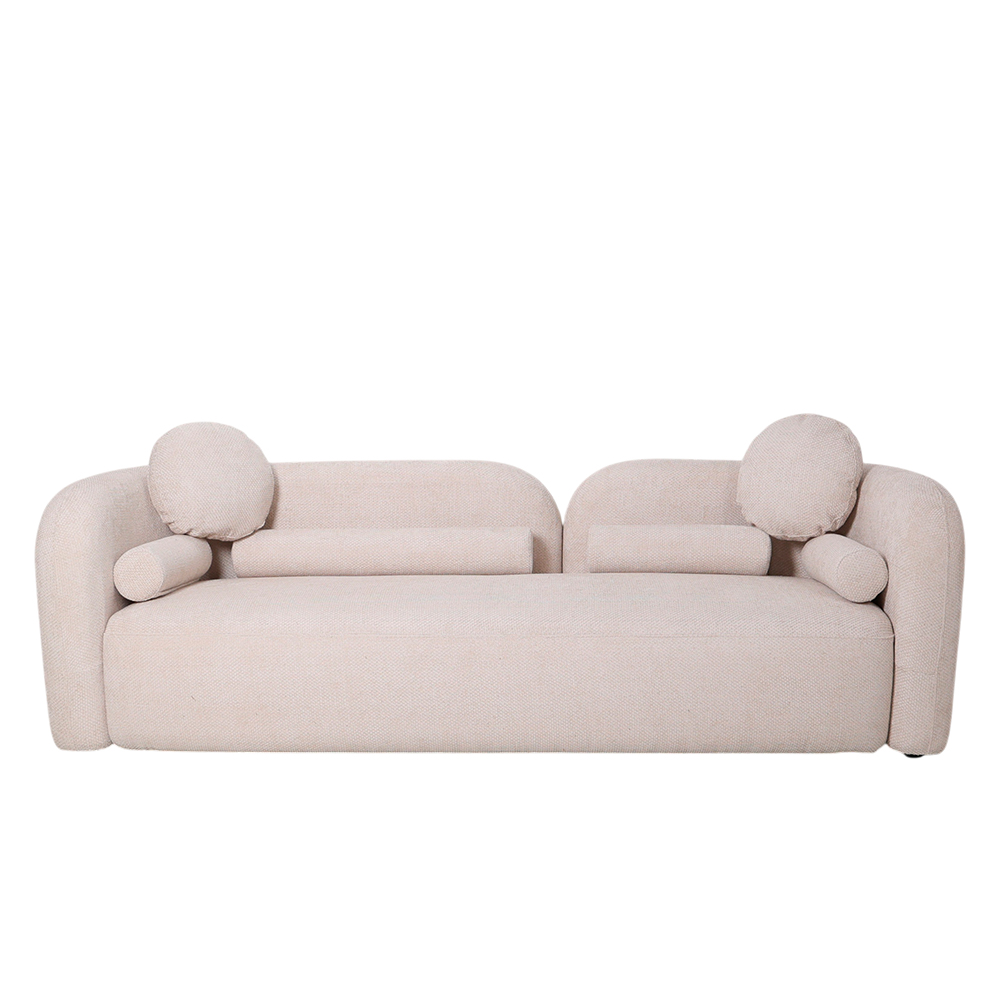 Sofá Gaia Beige 3 Plazas