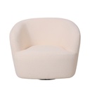 Sillón Moderno Giratorio Osaka Beige