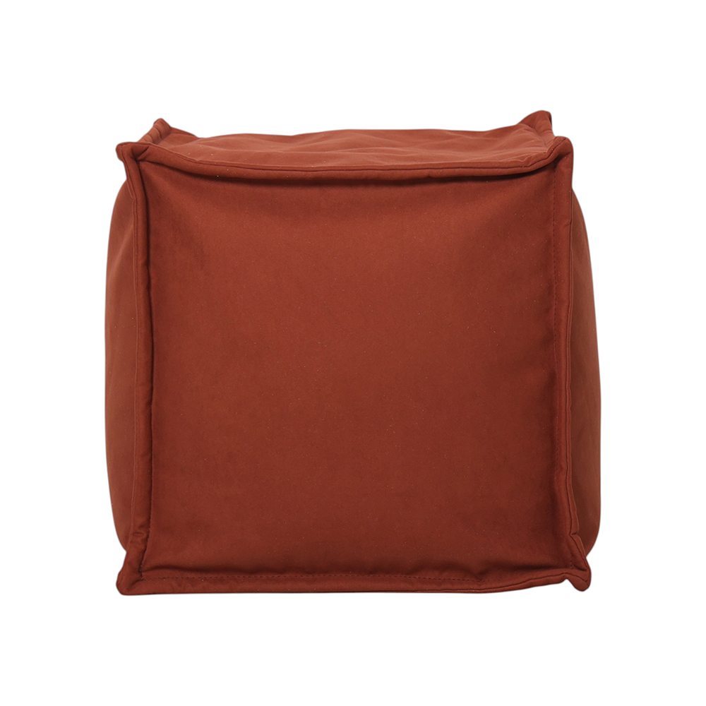 Taburete Cuadrado Terracota Minimalista