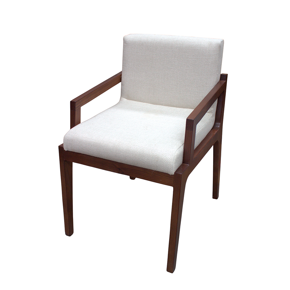 Silla de comedor Kuadro color beige