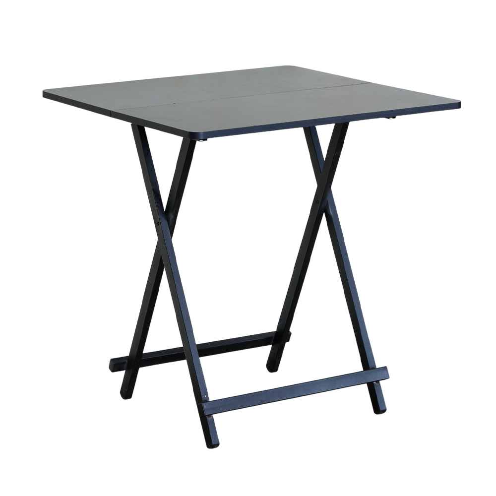 Mesa Plegable Versátil y Compacta de Color Negro