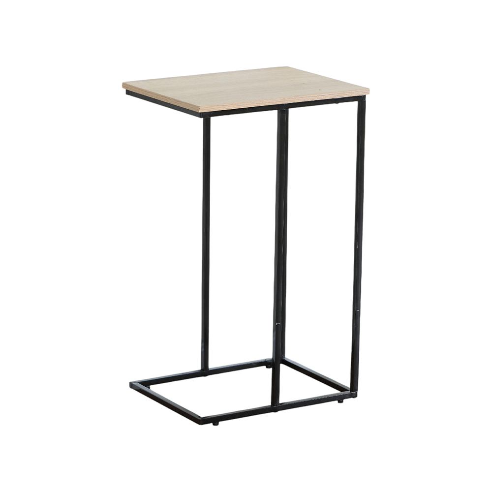 Mesa Auxiliar Alta de Estilo Minimalista Industrial