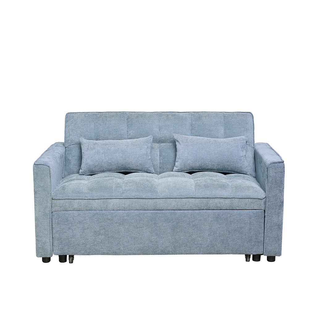 [SC-Nova/Azu] Sofá Cama Nova Azul