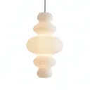 Lámpara colgante estilo Akari 2158 color beige