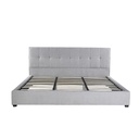 Base con Cabecera 5460 Gris King Size