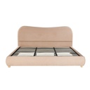 Base con Cabecera 3861 Beige King Size