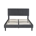 Base con Cabecera 5465 Negro Matrimonial