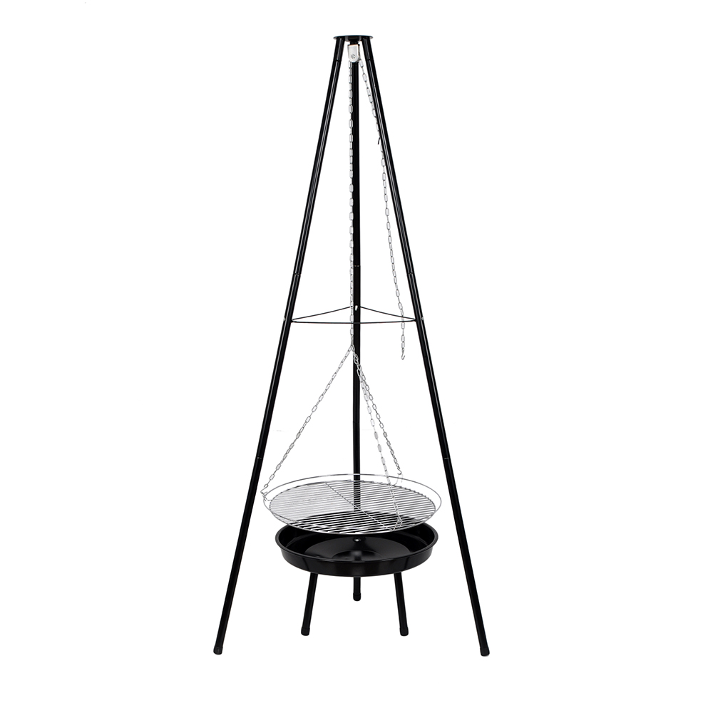 Asador de Carbón Toro Tipo Trípode