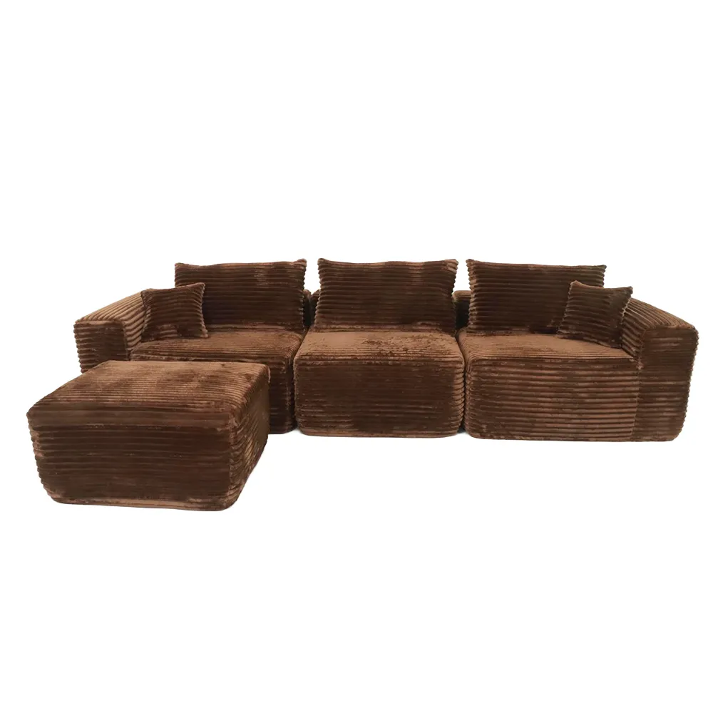 [Sofa4P-Catania/Caf] Sofá Catania Café 4 plazas