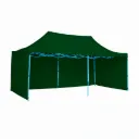 Toldo Plegable con Paredes 3x6 Verde 1