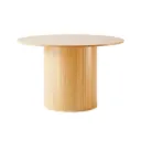 Mesa Rom Redonda de Comedor 120cm Color Maple