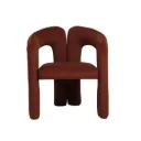 Sillón Minimalista Terracota Ergonómico 1 Plaza