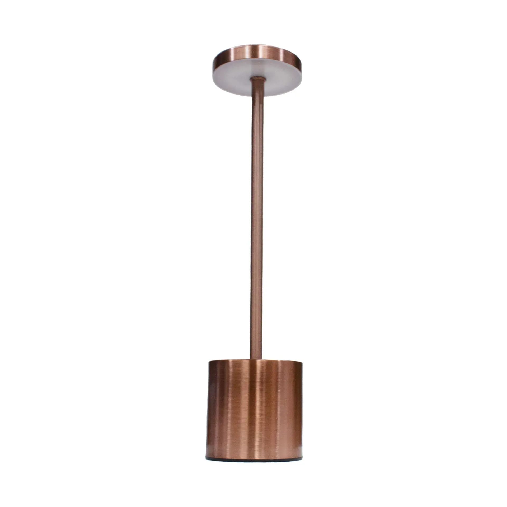 Lámpara de mesa oro rosado