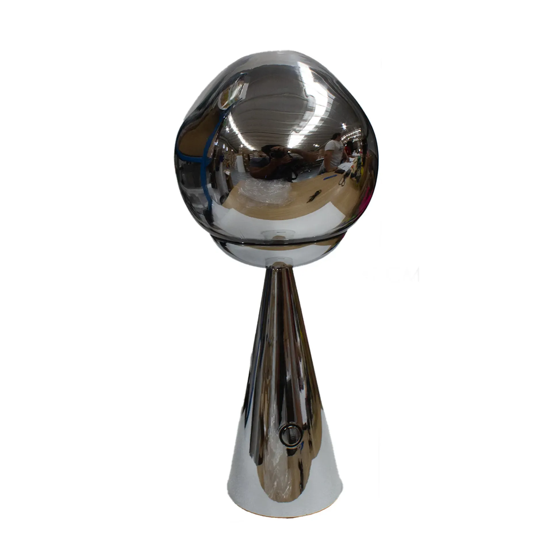 [CS-Lava/Pla] Lámpara Mesa Lava Color Plata